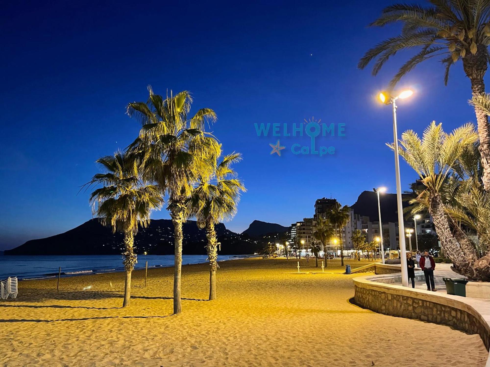 Manzana Bonito Y Comodo Apartamento Con Piscina Calp Exterior foto
