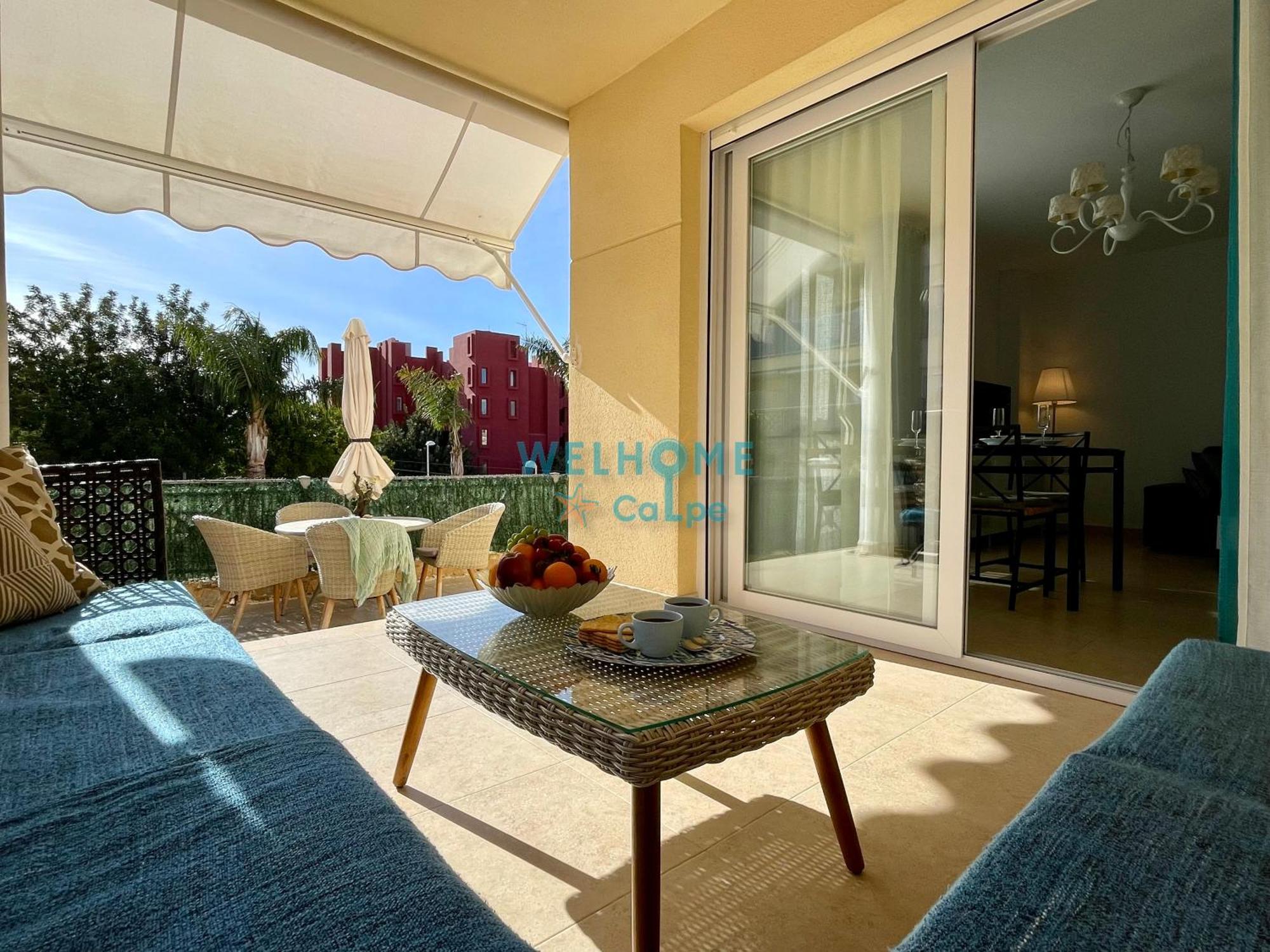 Manzana Bonito Y Comodo Apartamento Con Piscina Calp Exterior foto