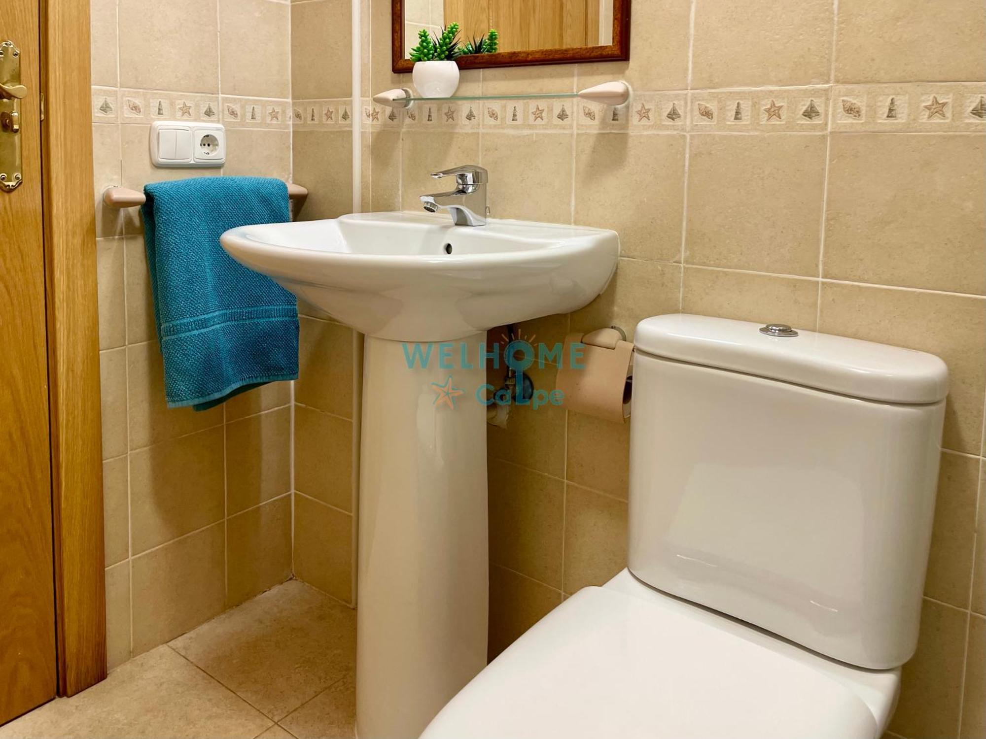 Manzana Bonito Y Comodo Apartamento Con Piscina Calp Exterior foto