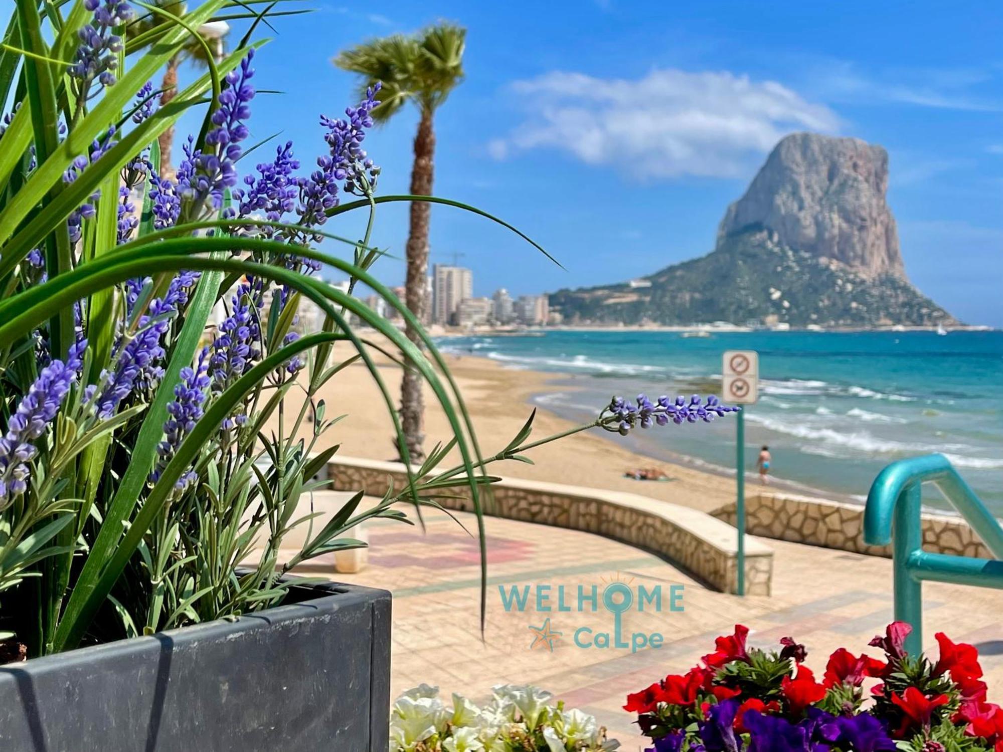 Manzana Bonito Y Comodo Apartamento Con Piscina Calp Exterior foto