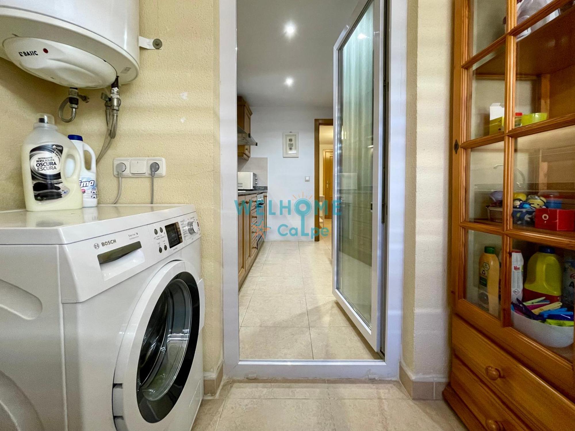 Manzana Bonito Y Comodo Apartamento Con Piscina Calp Exterior foto