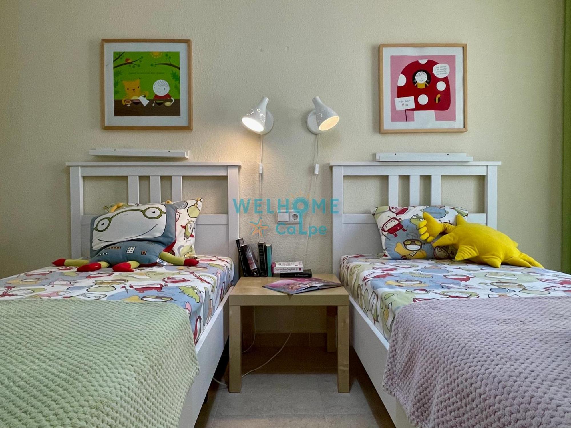 Manzana Bonito Y Comodo Apartamento Con Piscina Calp Exterior foto