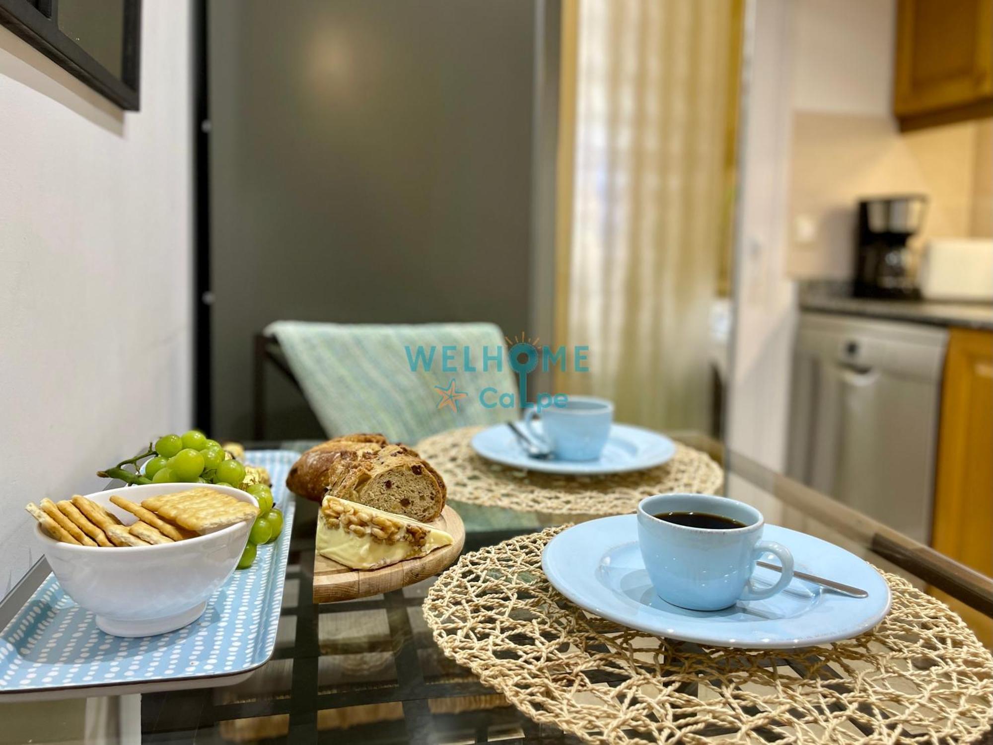 Manzana Bonito Y Comodo Apartamento Con Piscina Calp Exterior foto