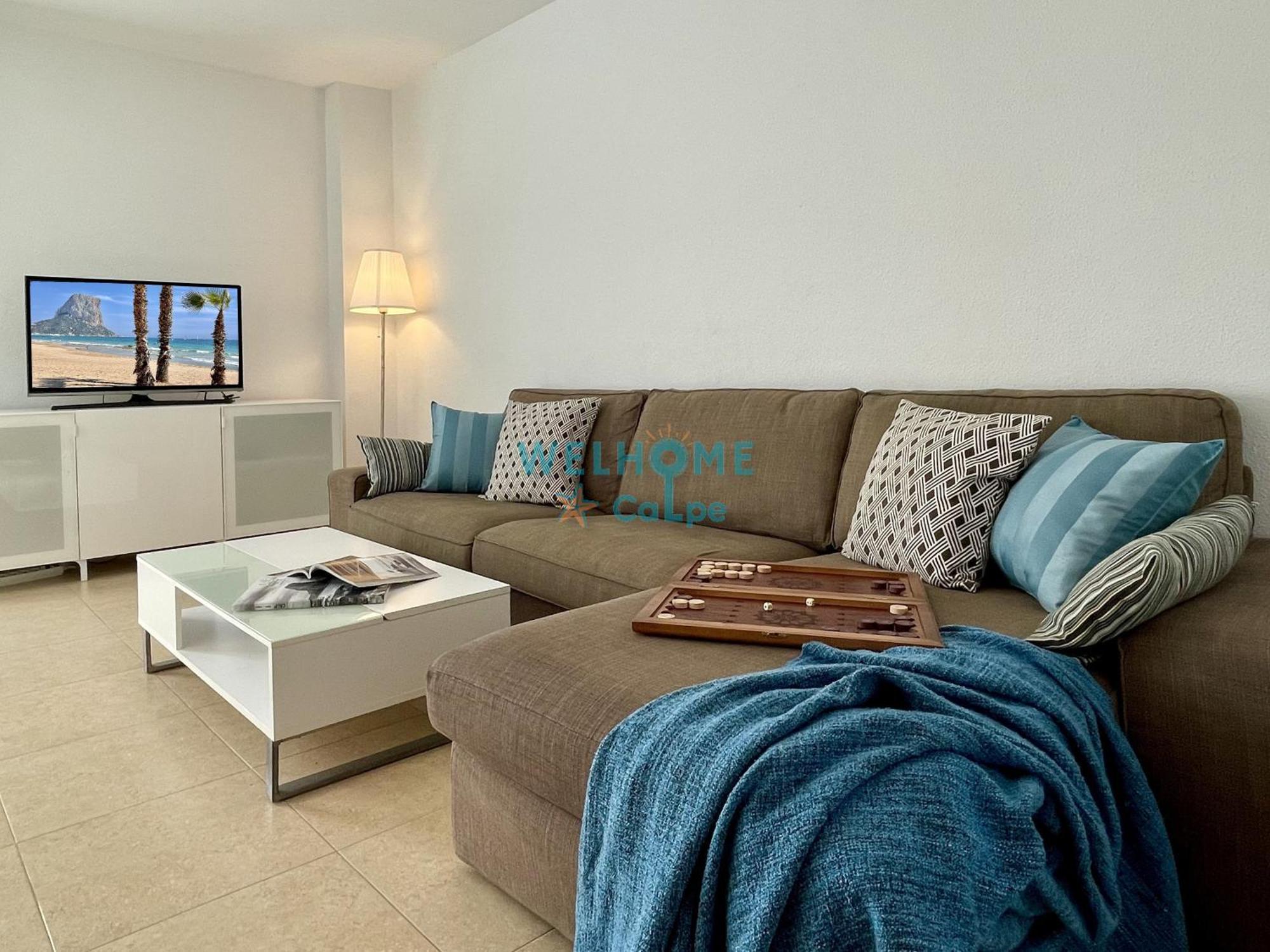 Manzana Bonito Y Comodo Apartamento Con Piscina Calp Exterior foto