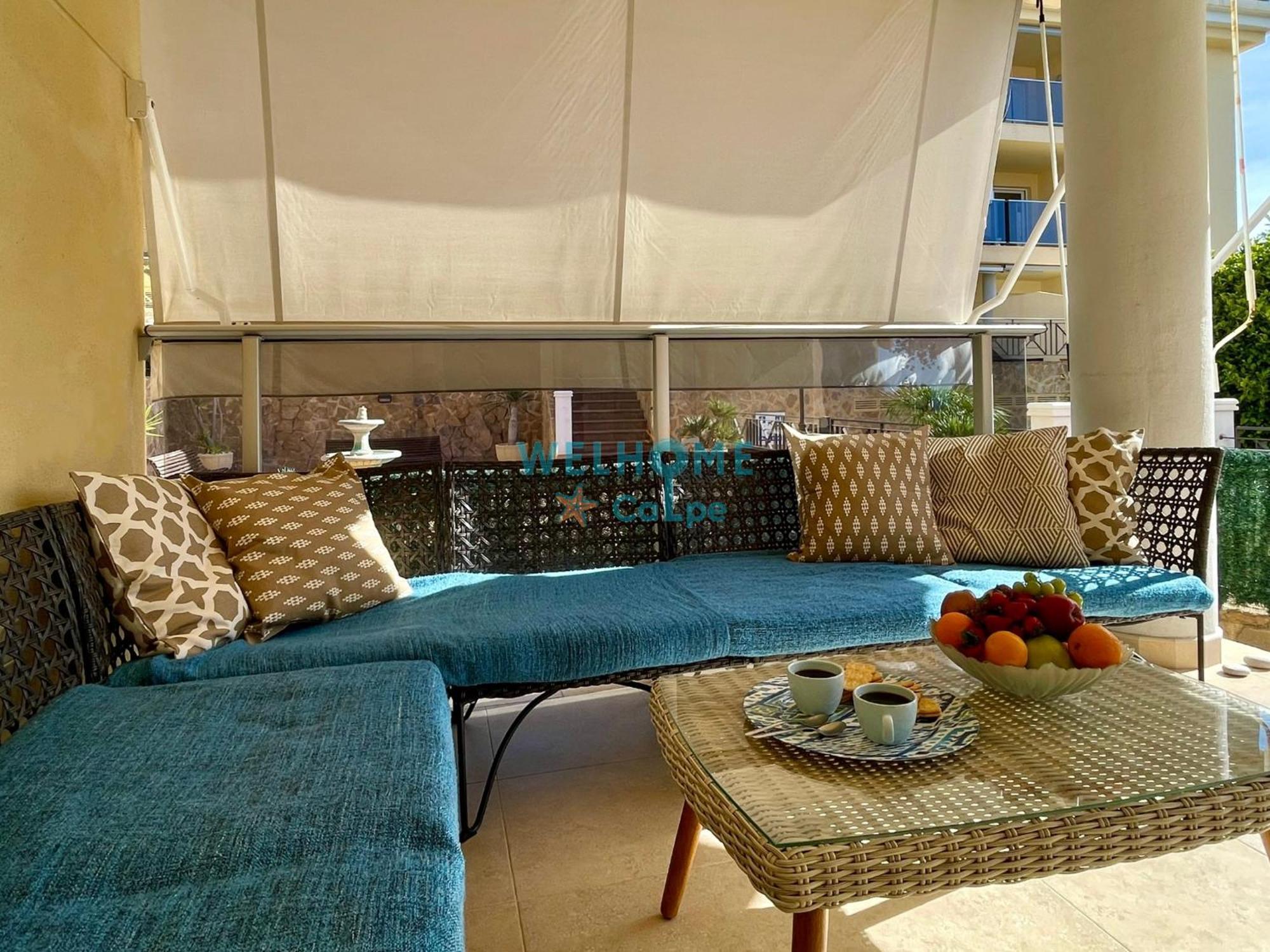Manzana Bonito Y Comodo Apartamento Con Piscina Calp Exterior foto