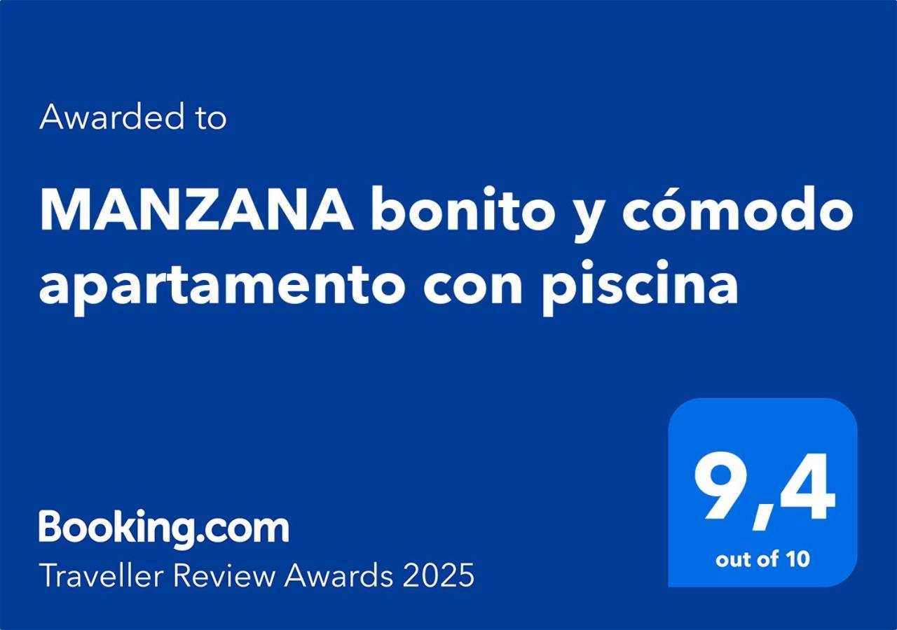 Manzana Bonito Y Comodo Apartamento Con Piscina Calp Exterior foto